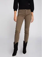 Spodnie damskie - Morgan Jeansy 211-PETRA Zielony Skinny Fit - miniaturka - grafika 1
