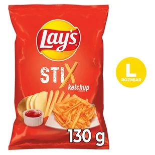Lay's Stix Ketchup 130g - Chipsy - miniaturka - grafika 1