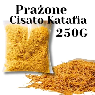 Ciasto Kataifi Katafi Kadayef smażone do czekolady Dubajskiej 250g - Dodatki do ciast w proszku - miniaturka - grafika 1
