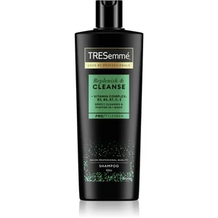 TRESemmé Replenish & Cleanse szampon do włosów przetłuszczających się z witaminami Pro Style Technologie™ 400 ml - Szampony do włosów - miniaturka - grafika 1