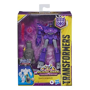 Transformers Figurka Cyberverse Deluxe Shockwave - Figurki dla dzieci - miniaturka - grafika 1