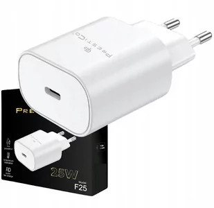 SZYBKA ŁADOWARKA SIECIOWA USB-C 25W PD QC 3.0 FAST CHARGE - Ładowarki do telefonów - miniaturka - grafika 1