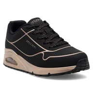 Buty trekkingowe damskie - Buty młodzieżowe SKECHERS UNO GEN 1 COOL eko skóra - miniaturka - grafika 1