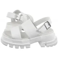 Sandały damskie - Sandały Tjw Chunky City Sandal Ecru EN0EN02750 YBL (TH1293-a) Tommy Hilfiger - miniaturka - grafika 1