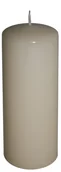 Świece - NoName Świeca pieńkowa MAT ecru 300/80 uniwersalny 2890-uniw - miniaturka - grafika 1