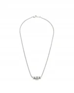 Naszyjniki - EMPORIO ARMANI Naszyjnik męski srebrny - miniaturka - grafika 1