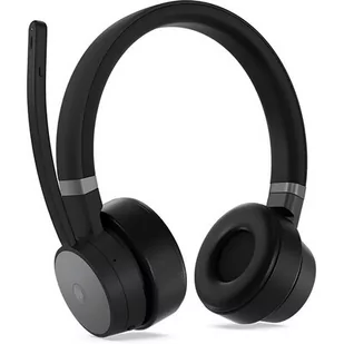 LENOVO Go Wireless ANC Headset MS Teams czarne - Słuchawki - miniaturka - grafika 2