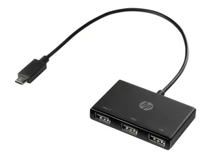 HP HP Inc USB-C to 3 USB-A Hub Z6A00AA Z6A00AA - Kontrolery - miniaturka - grafika 6