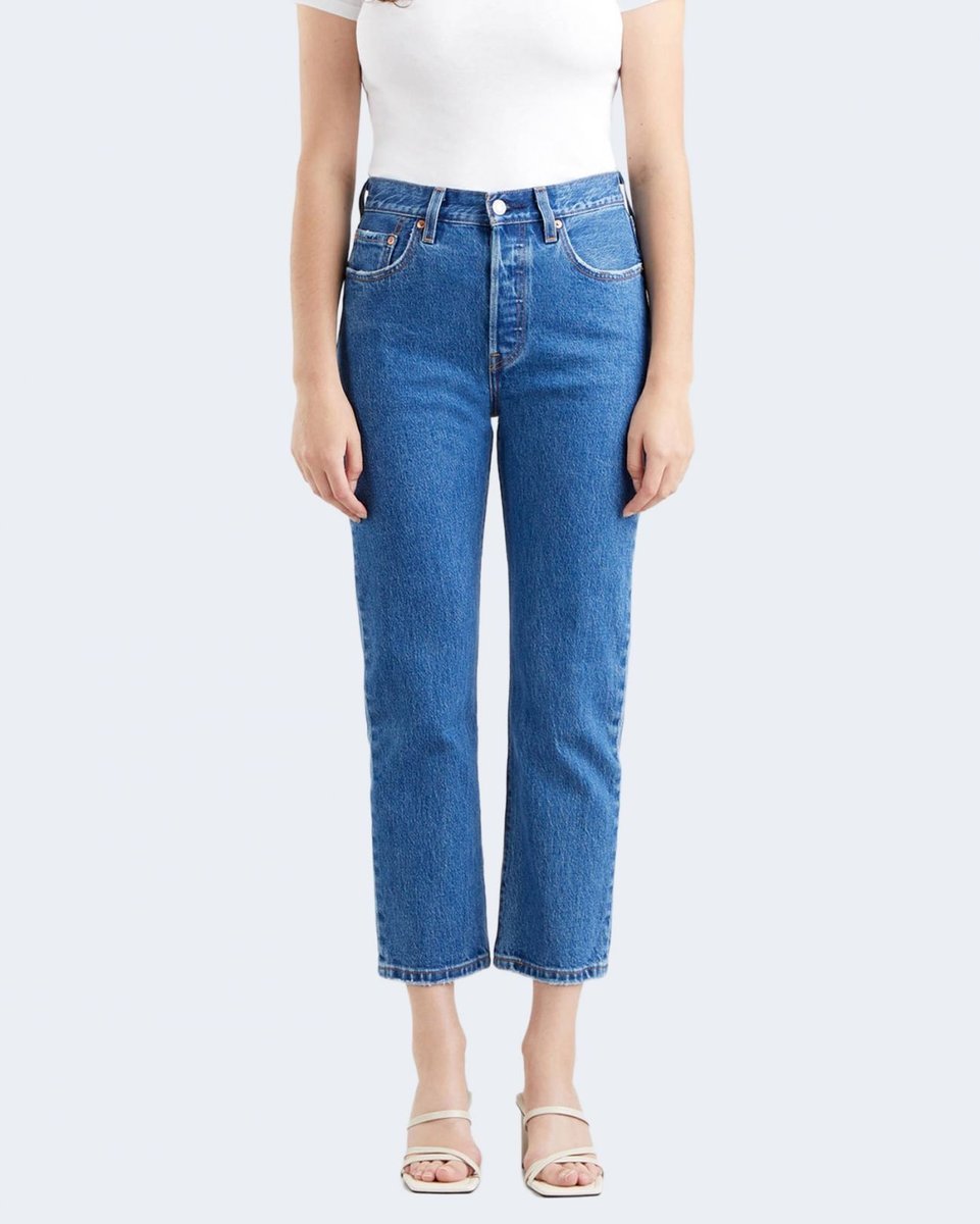 jeans donna levis 36200 0225 l.28 - 501 crop jazz pop