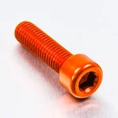 Części motocyklowe - Pro-Bolt LPB830 aluminiowa śruba z łbem walcowym Pro, M8 x 1,25 mm x 30 mm, pomarańczowa - miniaturka - grafika 1
