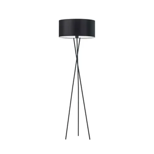 Czarna lampa stojąca na trójnogu w nowoczesnym stylu PARYŻ - Lampy stojące - miniaturka - grafika 1