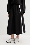 Spódnice - Puma spódnica kolor czarny midi rozkloszowana 633438 - miniaturka - grafika 1