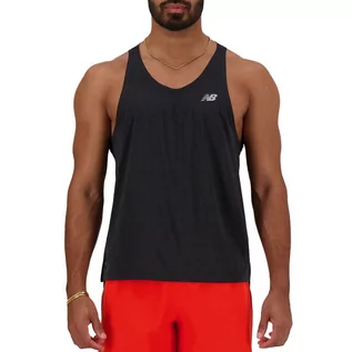 Koszulki sportowe męskie - Koszulka New Balance MT41250BK - czarna - grafika 1