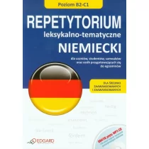 Edgard Niemiecki Repetytorium leksykalno-tematyczne Poziom B2-C1 - Edgard - Książki do nauki języka niemieckiego - miniaturka - grafika 1