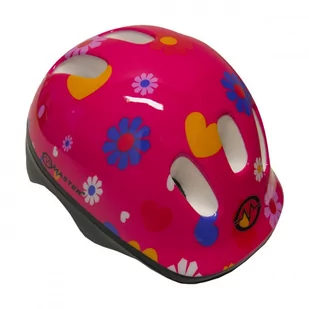Kask Rowerowy Różowy Master Flip Xs - Kaski rowerowe - miniaturka - grafika 1