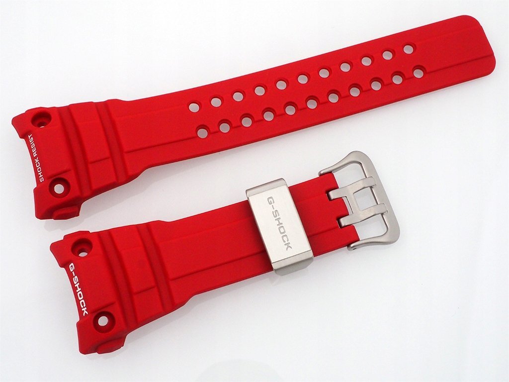 Casio pasek GWN-1000RD-4 GWN-1000 czerwony oryginał
