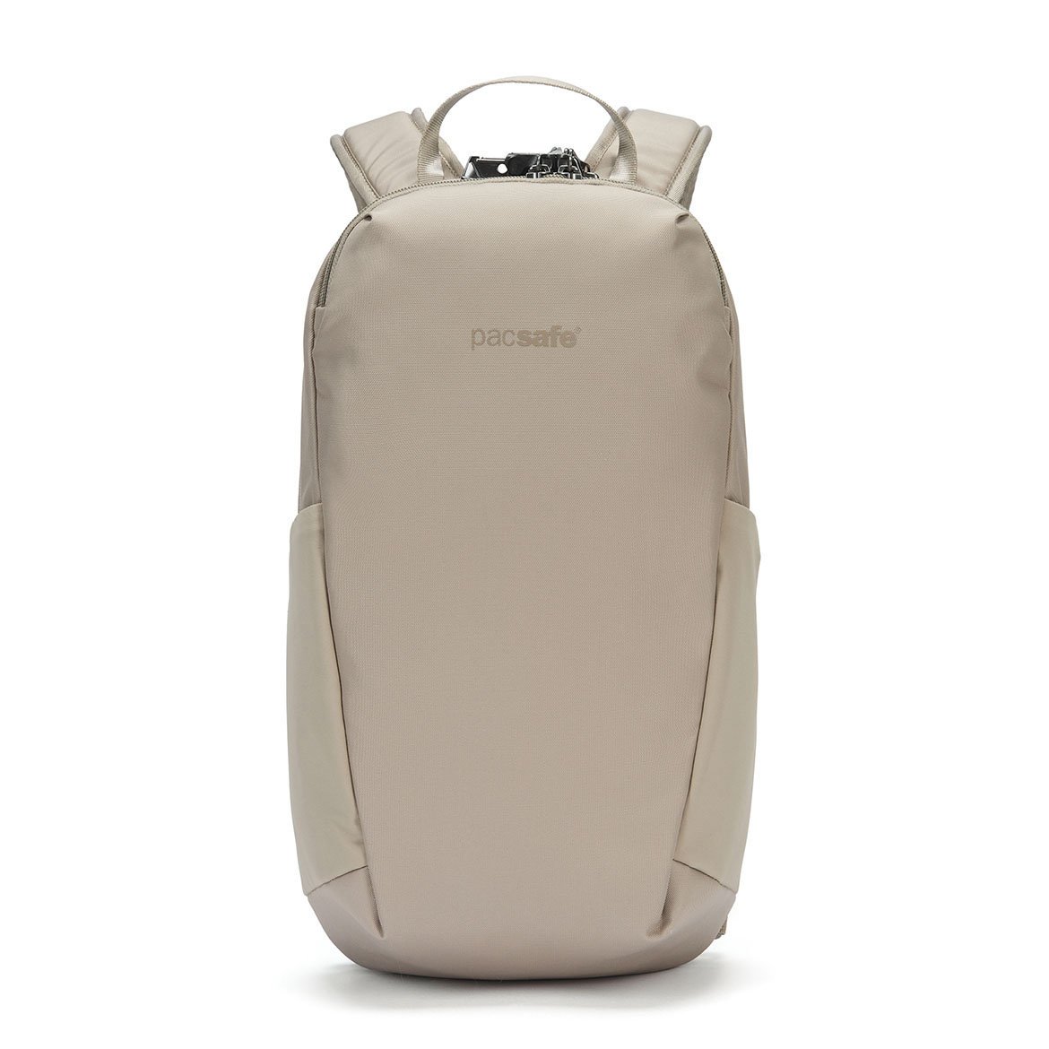 Plecak miejski antykradzieżowy Pacsafe Vibe 12 l - beżowy