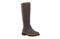 Kozaki damskie - Clarks Witcombe Sky GTX [taupe nubuck] - rozmiar 39 - miniaturka - grafika 1