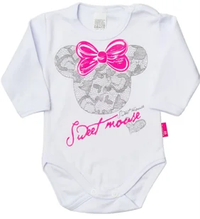 BODY NIEMOWLĘCE DŁUGI RĘKAW RĘKAWEK ROZM. 56 Pampicio - Body dla niemowląt - miniaturka - grafika 1