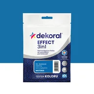 Farby wewnętrzne - Dekoral Tester  farby Effect 3w1 Niebieski ciemny 40 ml - miniaturka - grafika 1