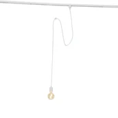 Lampy sufitowe - QAZQA Lampa wisząca z zawieszeniem szynowym biała - Cavalux - miniaturka - grafika 1