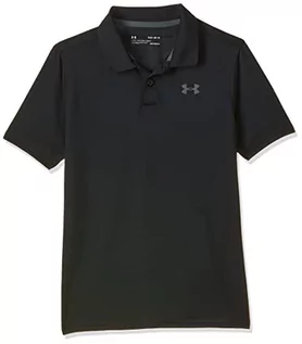 Koszulki dla chłopców - Under Armour Performance 2.0 koszulka polo dla dzieci, czarny, YXL - grafika 1