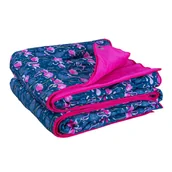 Koce piknikowe - Wodoodporna Mata Piknikowa/Plażowa Flamingos, 78X180, Z Funkcją Outdoorowej Kołdry - miniaturka - grafika 1