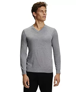 FALKE Sweter męski, jasnoszary, 3XL - Swetry męskie - miniaturka - grafika 1