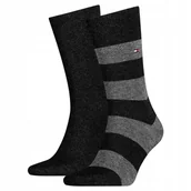Skarpetki męskie - TOMMY HILFIGER Skarpety Męskie BLACK 2 p. 43/46 - miniaturka - grafika 1