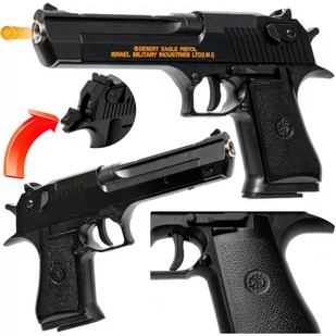 Desert Eagle Replika ASG Pistolet Metalowy Na Kulki 6mm - Zabawki militarne - miniaturka - grafika 1