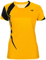 Koszulki sportowe damskie - Koszulka damska Victor T-14103 Eco Yellow/Black M - miniaturka - grafika 1