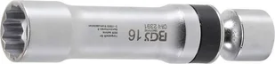 BGS 2391 wkładka na świece zapłonowe stawów, 16 MM, 12-kątna przy użyciu sprężyny - Klucze i nasadki - miniaturka - grafika 1