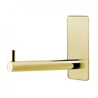 Stojaki i wieszaki na papier toaletowy - Uchwyt na papier toaletowy Base 200 Złoty polerowany - miniaturka - grafika 1