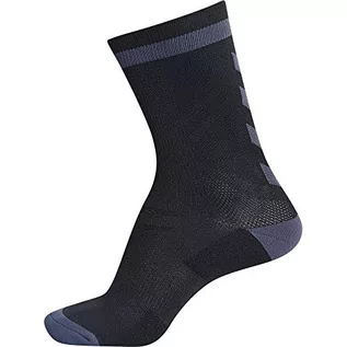 Skarpetki damskie - Hummel Elite Indoor Sock Low skarpety uniseks czarny Schwarz/Asphalt 39-42 204043-1006 - grafika 1