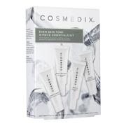 Zestawy kosmetyków damskich - Cosmedix COSMEDIX Even Skin Tone 4-Piece Essentials Kit zestaw pielęgnacyjny na przebarwienia 4 x 15ml - miniaturka - grafika 1