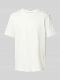 T-shirt z wyhaftowanym logo - Koszulki męskie - miniaturka - grafika 1