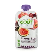 Desery dla dzieci - Good Gout BIO Jabłko z figami, 120g - miniaturka - grafika 1