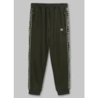 Spodnie sportowe męskie - Pit Bull Spodnie Dresowe Tape Logo Old Green - miniaturka - grafika 1