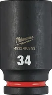 Klucze i nasadki - Milwaukee MILWAUKEE IMPACT SOCKET. 3/4" 34mm LONG - miniaturka - grafika 1