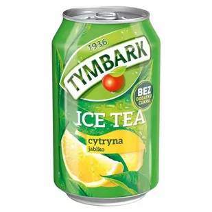 Green Ice Tea cytryna bez dodatku cukru Tymbark 330ml - Soki i napoje niegazowane - miniaturka - grafika 1