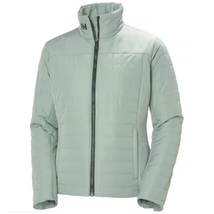Kurtka ocieplana damska Helly Hansen Crew Insulator Jacket 2.0 - Eucalyptus - Kurtki damskie - miniaturka - grafika 1