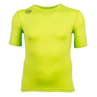 Koszulki sportowe męskie - Koszulka męska Warrior  Compression SS Senior L, Zielona - miniaturka - grafika 1