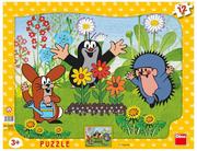 Puzzle - Krecik i Przyjaciele, puzzle W ogrodzie - miniaturka - grafika 1