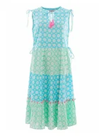 Sukienki - Zwillingsherz Sukienka "Hailey" w kolorze turkusowo-zielonym - miniaturka - grafika 1