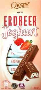 Choceur Erdbeer Joghurt 11 szt batoniki 200g - Przekąski dla dzieci - miniaturka - grafika 1