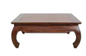 Ławy i stoliki kawowe - Stolik Kawowy 100 X 100 Kolonialny Mahoń - miniaturka - grafika 1