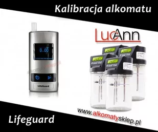 Kalibracja alkomatu Lifeguard - Akcesoria do alkomatów - miniaturka - grafika 1