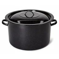 Garnki - Emalia Polska Pleszew Garnek emaliowany Polska Pleszew do słoików z pokrywką 32 cm 15 l - miniaturka - grafika 1