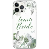 Etui i futerały do telefonów - Etui do Apple IPHONE 14 Team Bride 005 Babaco Nadruk pełny Biały - miniaturka - grafika 1