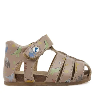 Sandały Naturino Falcotto By Naturino Alby 1500736.G9.1D84 Beżowy - Buty dla chłopców - miniaturka - grafika 1